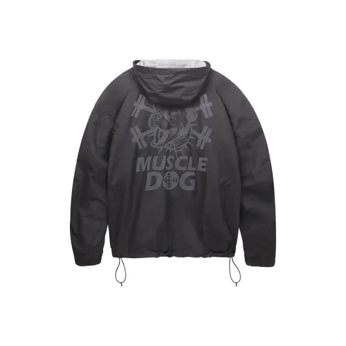 Muscle Dog Черные Мужские Куртки