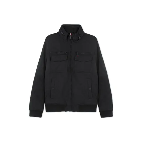 Tommy Hilfiger Черный Мужской Пуховик
