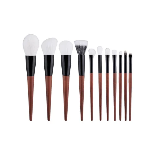 HUDIEJIJIE Белый Шерсть Набор кистей для макияжа Контуринг Детали