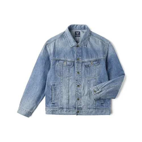 Куртка Lee Co-branded модель FW24 Мужская Средняя Темно-Синяя