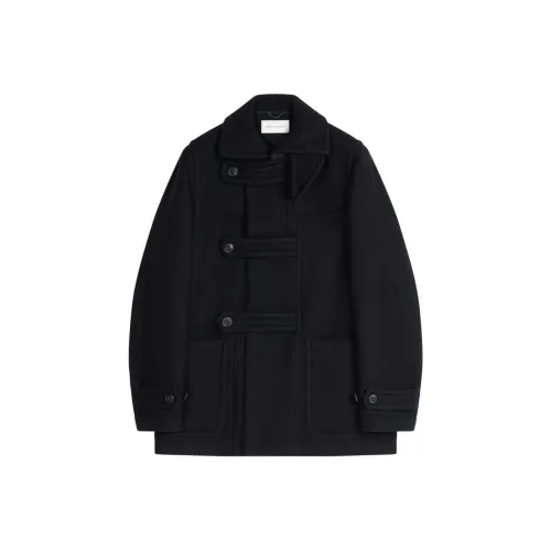 DRIES VAN NOTEN FW24 Пальто Мужское Черное