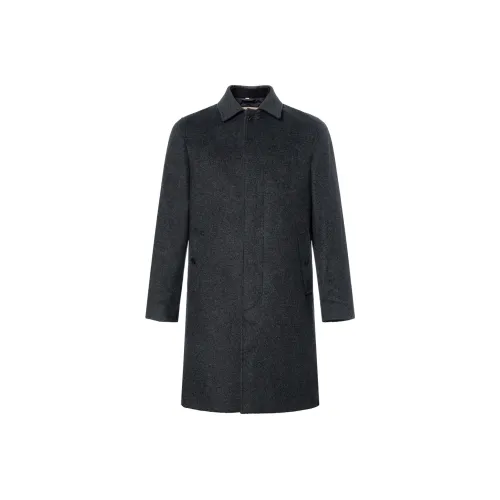 Burberry Серый Мужской Пальто