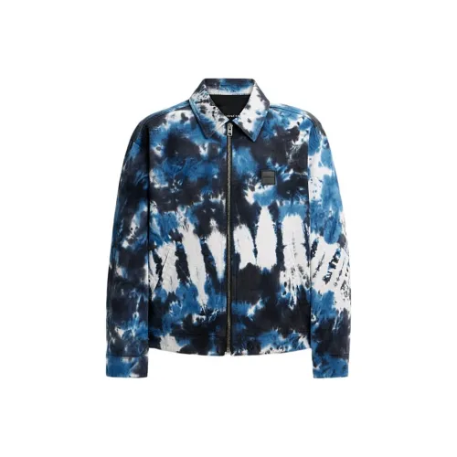 COACH FW24 Куртки и Пальто Мужской Морской Синий