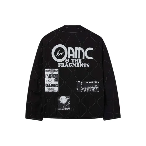 OAMC Fragment Design Коллаборация Черная Унисекс Куртка