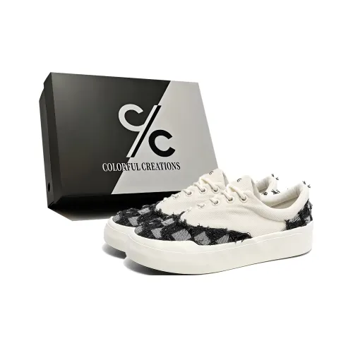 Colorful Creations Износостойкий Легкий Дышащий и Противоскользящий. Низкий Топ Скейтборд Кроссовки Унисекс Коробка