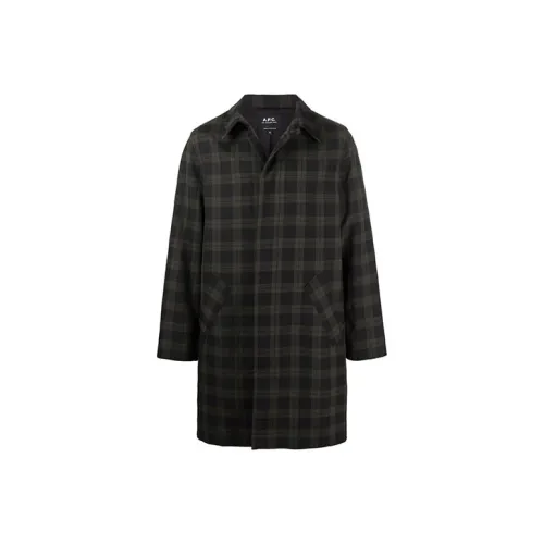 A.P.C. Joint Paragraph Коричневый Мужской Пальто