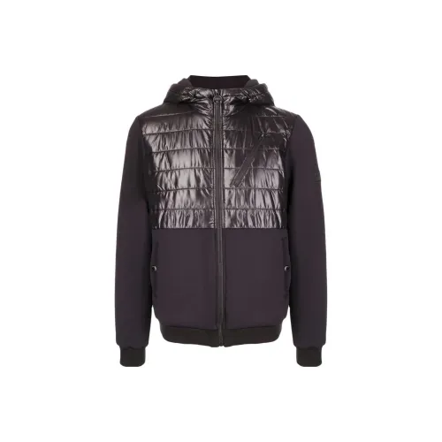 BARBOUR Черный Фиолетовый Мужской Пуховик