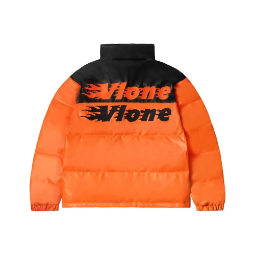 VLONE Оранжевый Черный Унисекс Пуховики