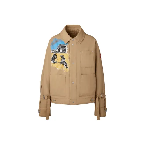 Canada Goose ROKH X Matt McCormick Co Branded SERIES Хаки Унисекс Куртки