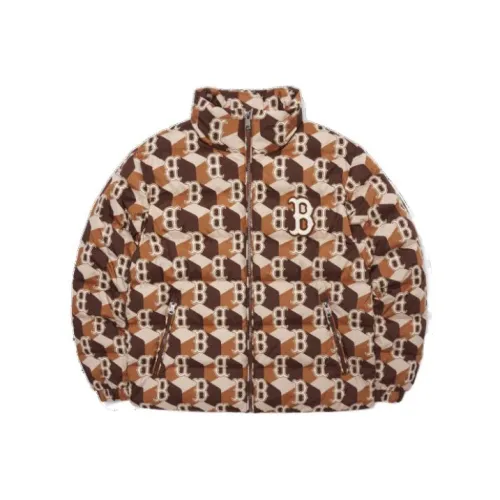 MLB SS23 Down Jacket Short Unisex Brown