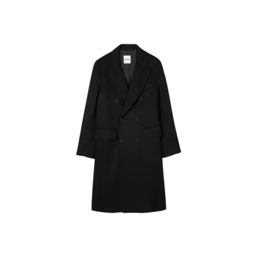 Sandro Мужское черное пальто