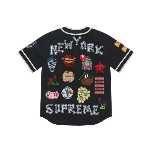 Supreme SS21 Унисекс Бейсбольные Джерси