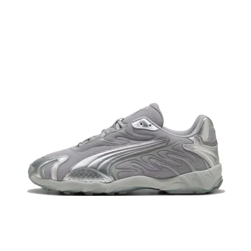 PUMA Inhale Беговые кроссовки Низкий топ Ледниковый серый/Серебряный Унисекс