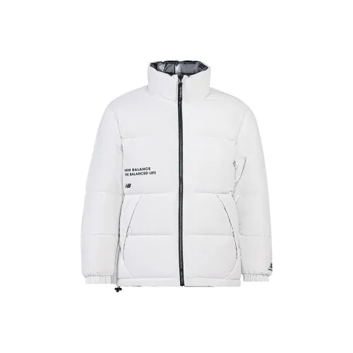 New Balance Слоновая кость Унисекс Пуховики