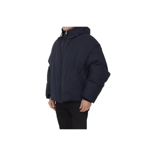 Bottega Veneta FW23 Куртки и Пальто Мужской Темно-Морской Синий