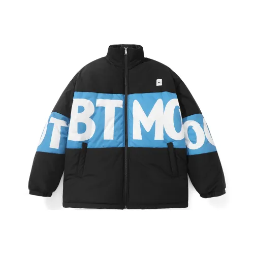 BT FW22 Буква Воротник-стойка Свободный крой Пуховая куртка Унисекс