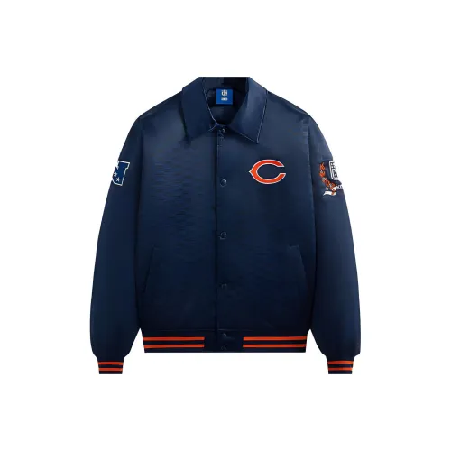 KITH X NFL FW23 Co Брендированная Серия Куртка Унисекс Темно-синий