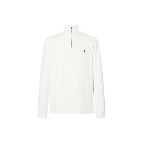 Polo Ralph Lauren FW23 Толстовка Мужской Кремовый Белый