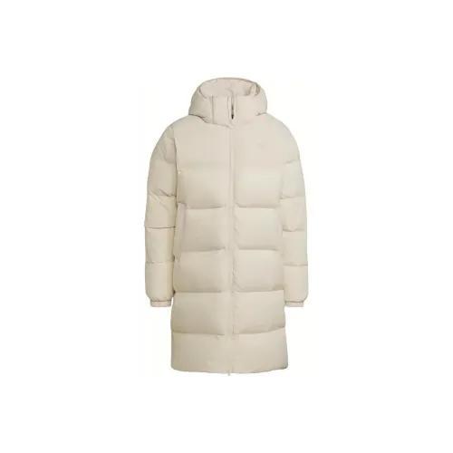 Adidas Originals Clover Series Пуховик Мужской Бежевый