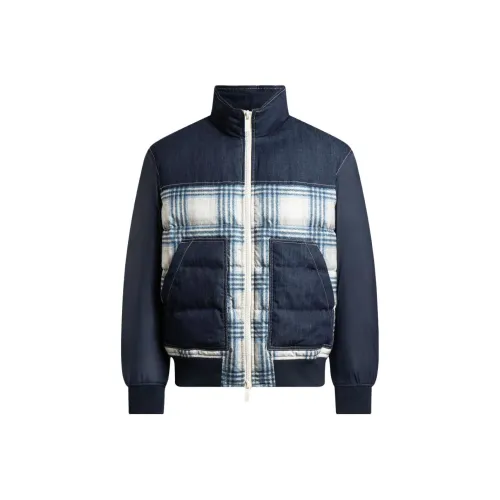 ARMANI EXCHANGEAE FW23 Пуховик Мужской Джинсовый Синий