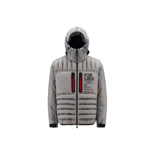 Moncler Grenoble FW22 Пуховик Мужской Светло-Серый
