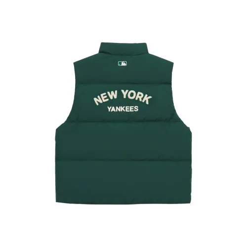 MLB Preppy Style Collection New York Yankees Пуховый жилет Унисекс Темно-зеленый