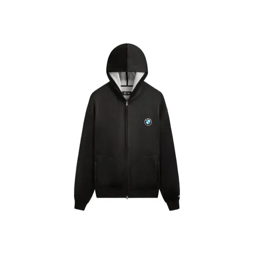 KITH x BMW Bonded Velour Williams V Full Zip Толстовка Мужской Черный