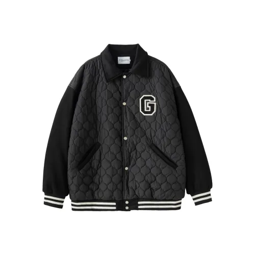 FEICHAI Черный Унисекс Объёмные куртки (пуфы)