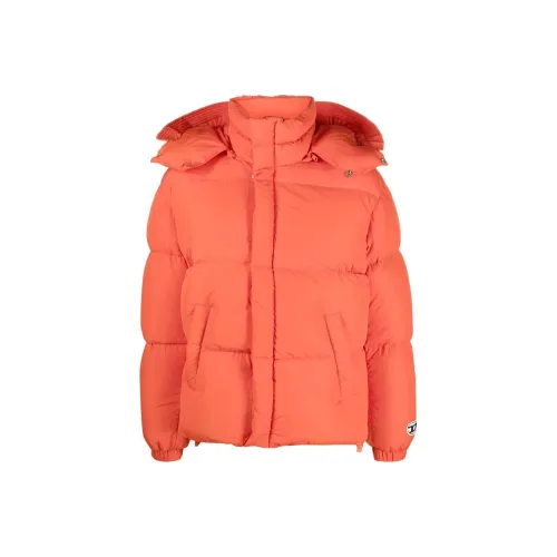 DIESEL FW22 Хлопковый пуховик Мужской Оранжевый