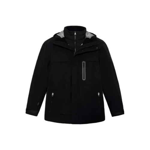 Timberland City Outdoor Водонепроницаемый и Ветрозащитный для сохранения тепла Ветровка Мужской Черный