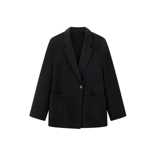 PEACEBIRD MEN Черный Партия 1 Мужское Пальто