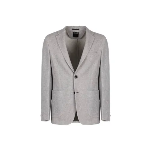 Ermenegildo Zegna Серый Мужской Деловой костюм