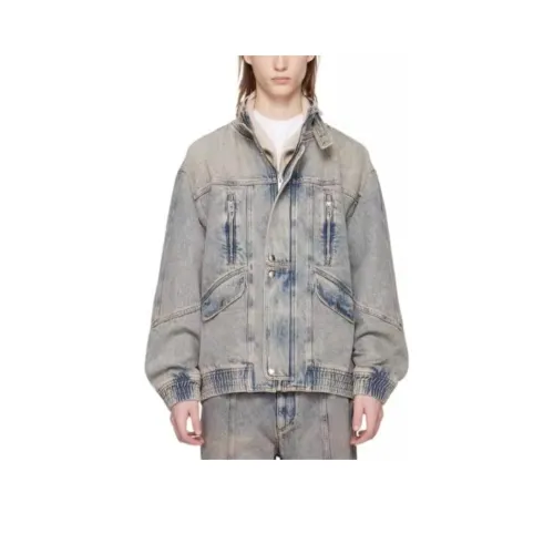 ISABEL MARANT Denim Jacket Men's Gray