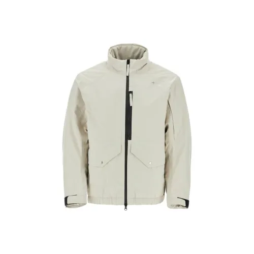 STONE ISLAND FW24 Куртки и Пальто Мужской Светлый Умбра