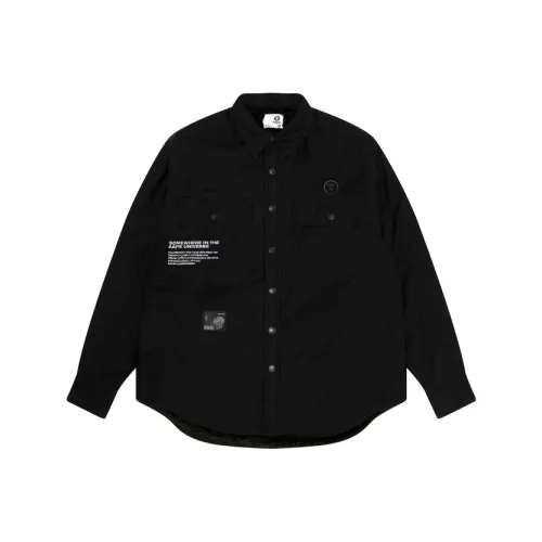 AAPE Черный BKX Мужские Куртки