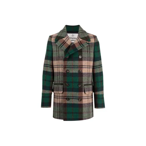 Vivienne Westwood FW23 Пальто Мужское Многоцветное