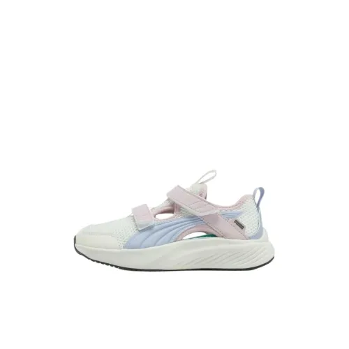 PUMA Pounce Lite Детские сандалии Низкий верх Белый Синий Розовый Красный Kids