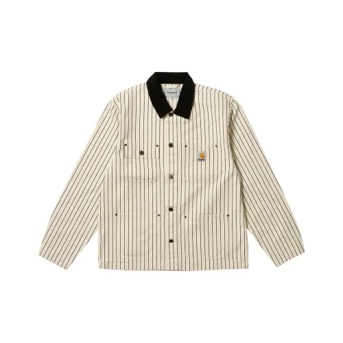 Palace X Carhartt WIP Collaboration Экрю Унисекс Куртки