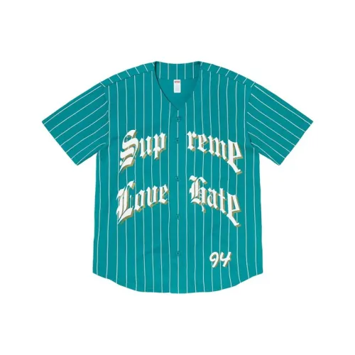 Supreme FW19 Унисекс Бейсбольные Джерси