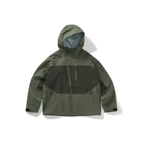 714STREET Водонепроницаемый Ветрозащитный Устойчивый к истиранию Термический Водоотталкивающий ветровка Унисекс