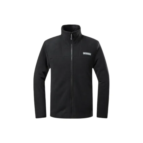 Columbia Мужские бархатные куртки черного цвета