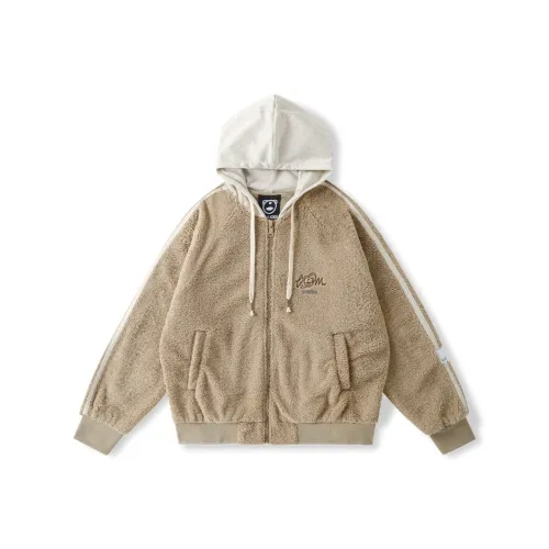 LAMLICKA Вельвет Feel Пальто Унисекс Хаки