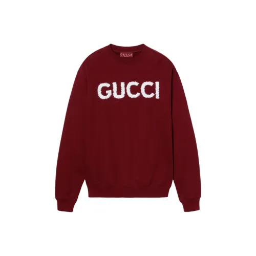 GUCCI FW24 Толстовка Мужской Красный