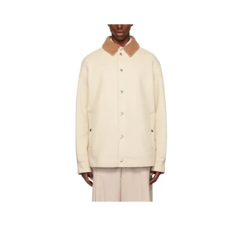 Moncler Куртки и Пальто Мужской Айвори