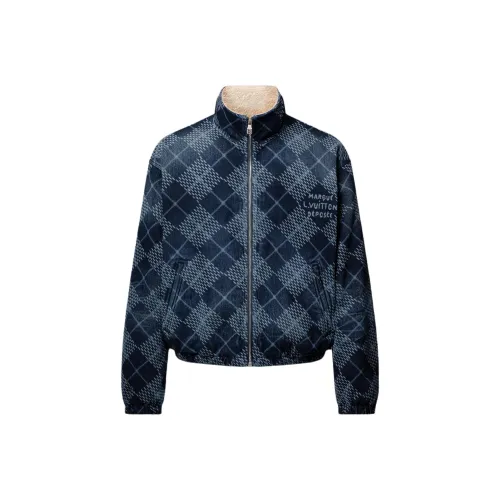 LOUIS VUITTON SS25 Куртки и Пальто Мужской Синий