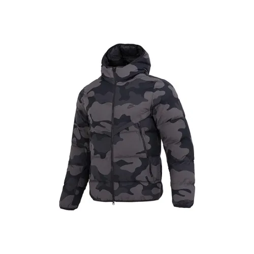 Nike Черный Мужской Пуховик