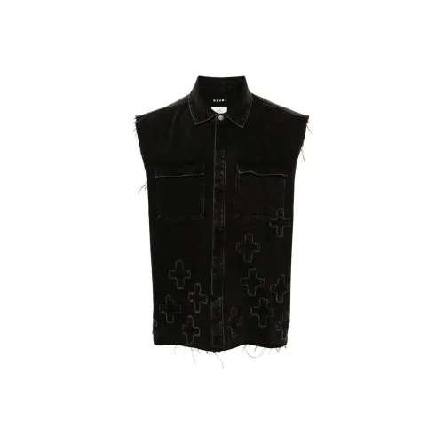 Ksubi Черные Мужские Жилеты