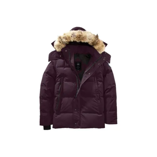 Canada Goose пуховик PARKA пальто мужской темно-фиолетовый