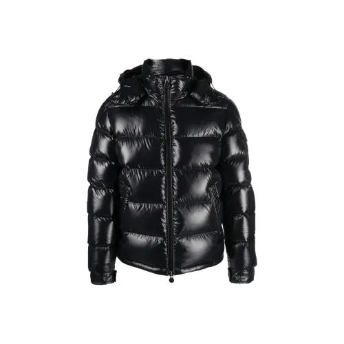 Moncler Maya Series Пуховик Мужской Черный