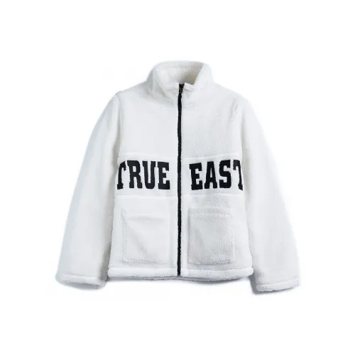 Zoo York FW22 Буква Воротник-стойка Свободный крой Пуховая куртка Мужская Белая